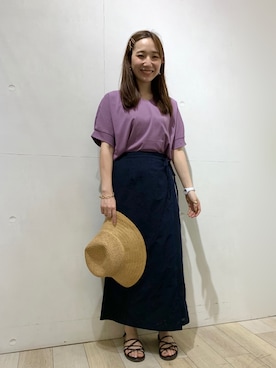 yoshikaさん（レディース・156cm）の夏コーディネート