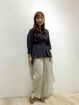 yoshikaさん（レディース・156cm）の秋コーディネート