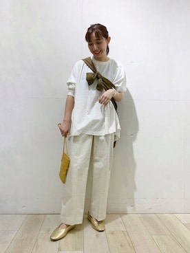 「秋のカフェオレコーデ」｜yoshikaさん（レディース・156cm）の秋コーディネート