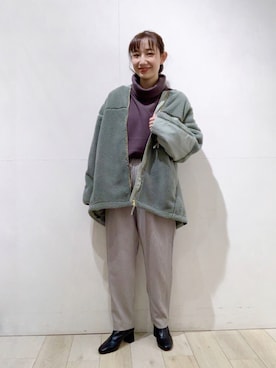 yoshikaさん（レディース・156cm）の冬コーディネート