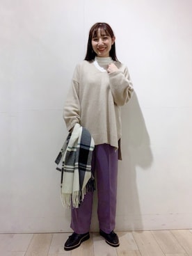 yoshikaさん（レディース・156cm）の冬コーディネート