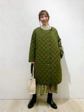 yoshikaさん（レディース・156cm）の冬コーディネート