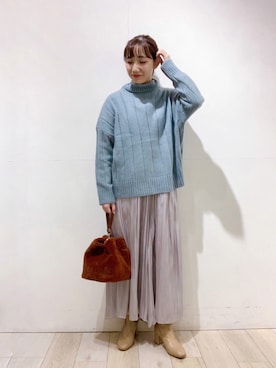 yoshikaさん（レディース・156cm）の冬コーディネート