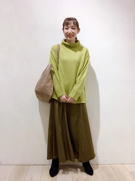 yoshikaさん（レディース・156cm）の冬コーディネート
