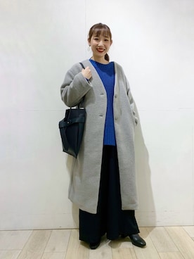 yoshikaさん（レディース・156cm）の冬コーディネート