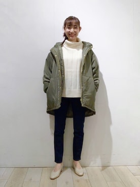 yoshikaさん（レディース・156cm）の冬コーディネート