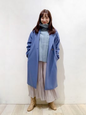 yoshikaさん（レディース・156cm）の冬コーディネート