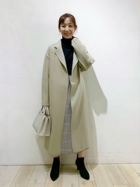 yoshikaさん（レディース・156cm）の冬コーディネート