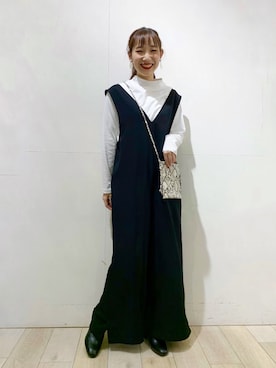 yoshikaさん（レディース・156cm）の冬コーディネート