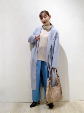 yoshikaさん（レディース・156cm）の冬コーディネート