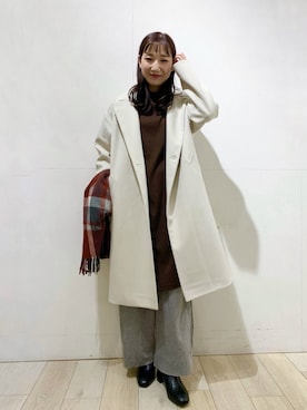 yoshikaさん（レディース・156cm）の冬コーディネート