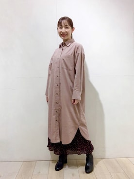 yoshikaさん（レディース・156cm）の冬コーディネート