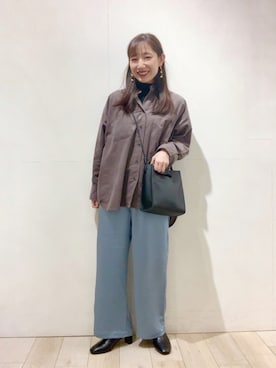 yoshikaさん（レディース・156cm）の冬コーディネート