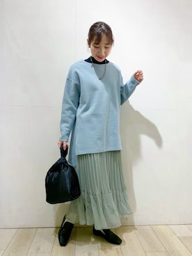 yoshikaさん（レディース・156cm）の冬コーディネート