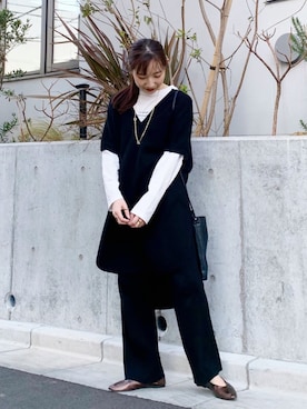 Tシャツ カットソーを使った シンプルコーデ のレディース人気ファッションコーディネート Wear