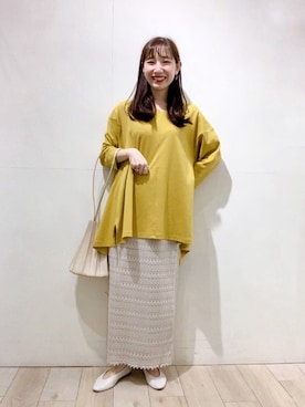 yoshikaさん（レディース・156cm）の春コーディネート