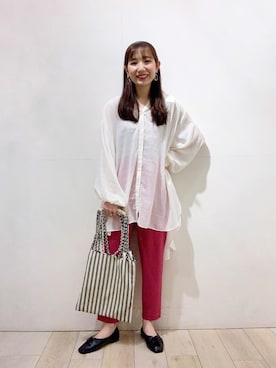 yoshikaさん（レディース・156cm）の春コーディネート