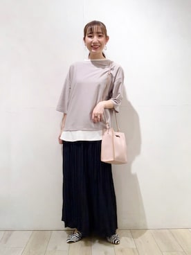 yoshikaさん（レディース・156cm）の春コーディネート