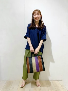 yoshikaさん（レディース・156cm）の夏コーディネート