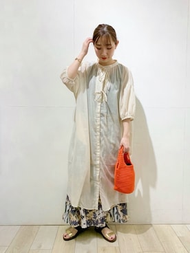 yoshikaさん（レディース・156cm）の夏コーディネート