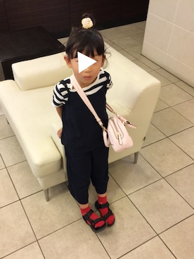 「5歳」｜「アイテム（その他トップス）」を使った、miiさん（キッズ・100cm）の夏コーディネート