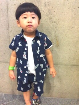 あいと☺︎mamaさん(キッズ・80cm)の秋コーディネート