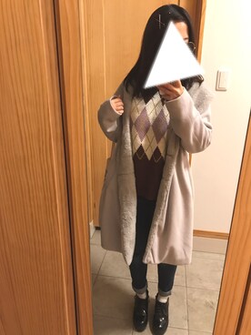 まいる。さん（レディース・150cm）の冬コーディネート