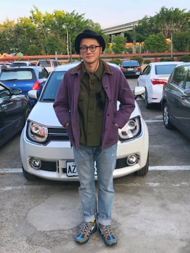「L.L.Bean（エルエルビーン）のアイテム（その他アウター）」を使った、Mai Sonさん（メンズ・179cm）の冬コーディネート