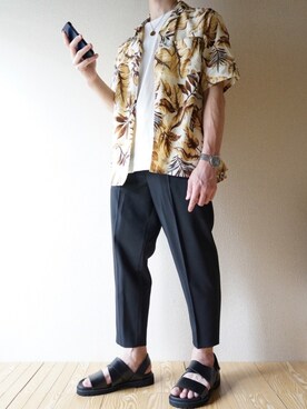 うっしーさん(メンズ・170cm)の夏コーディネート