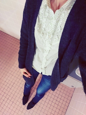 「Vert Dense（ヴェールダンス）のアイテム」を使った、riinaさん（レディース・163cm）の春コーディネート