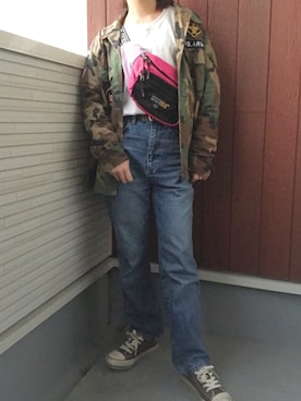 ON ◡̈さん(レディース・154cm)の冬コーディネート