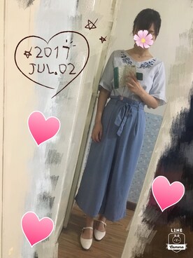 KIKIさん（レディース・168cm）の夏コーディネート
