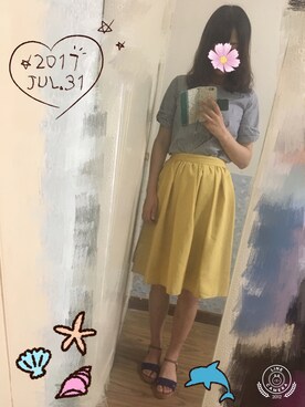 KIKIさん（レディース・168cm）の夏コーディネート