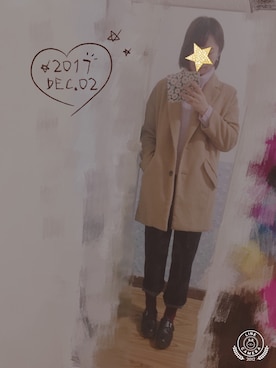 KIKIさん（レディース・168cm）の冬コーディネート