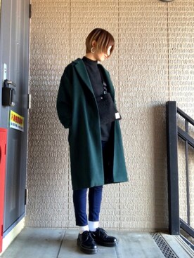 「アイテム（ピアス（両耳用））」を使った、みくっちょさん（レディース・163cm・20代）の秋コーディネート