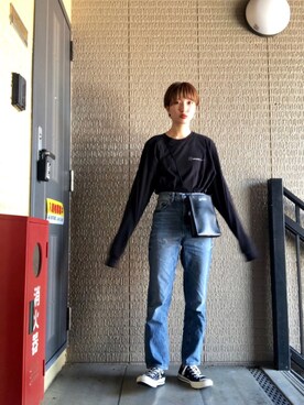 「connecter」｜みくっちょさん（レディース・163cm）の秋コーディネート