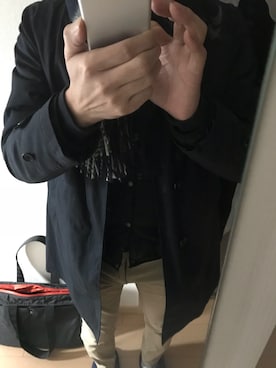 「NOMADIC（ノーマディック）のアイテム」を使った、too-さん（メンズ・173cm）の冬コーディネート