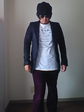 「モードストリート」｜「アイテム（キャスケット）」を使った、dateoさん（メンズ・174cm）の秋コーディネート