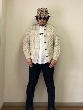 「Gramicci（グラミチ）のアイテム（帽子）」を使った、dateoさん（メンズ・174cm）の秋コーディネート