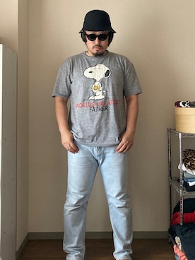 「Gramicci（グラミチ）のアイテム（帽子）」を使った、dateoさん（メンズ・174cm）の夏コーディネート