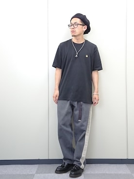 「IOSSELLIANI（イオッセリアーニ）のアイテム」を使った、YANCHAさん（メンズ・167cm）の夏コーディネート