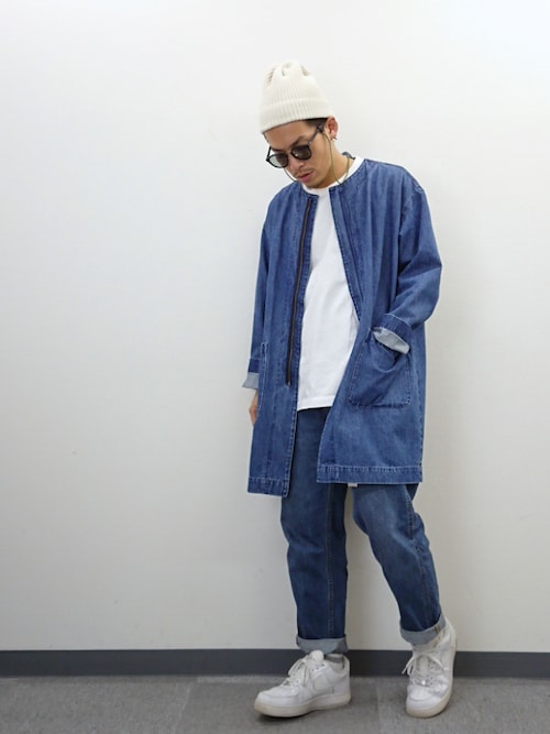 入植者 教育者 通常 無印 デニム コート コーデ Caninecoaching Org