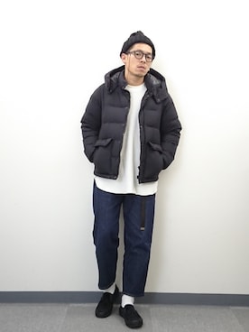 YANCHAさんの（THE NORTH FACE PURPLE LABEL | ザ ノースフェイス パープルレーベル）を使ったコーディネート