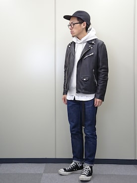 YANCHAさん（メンズ・167cm）の春コーディネート