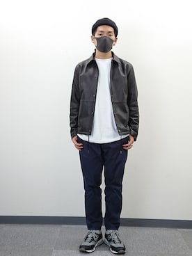 「IOSSELLIANI（イオッセリアーニ）のアイテム」を使った、YANCHAさん（メンズ・167cm）の春コーディネート