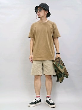 YANCHAさん（メンズ・167cm）の夏コーディネート