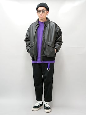 YANCHAさん（メンズ・167cm）の春コーディネート