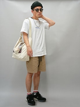 YANCHAさん（メンズ・167cm）の夏コーディネート