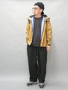 「秋のマイ旬スタイル」｜「アイテム（マウンテンパーカー）」を使った、YANCHAさん（メンズ・167cm）の秋コーディネート