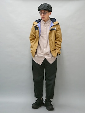 「秋のマイ旬スタイル」｜「アイテム（マウンテンパーカー）」を使った、YANCHAさん（メンズ・167cm）の秋コーディネート